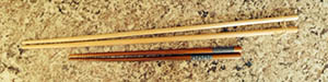 Japanese chopsticks and the longer cooking chopsticks ryoribashi.